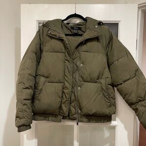 Forever 21 Olive Outerwear